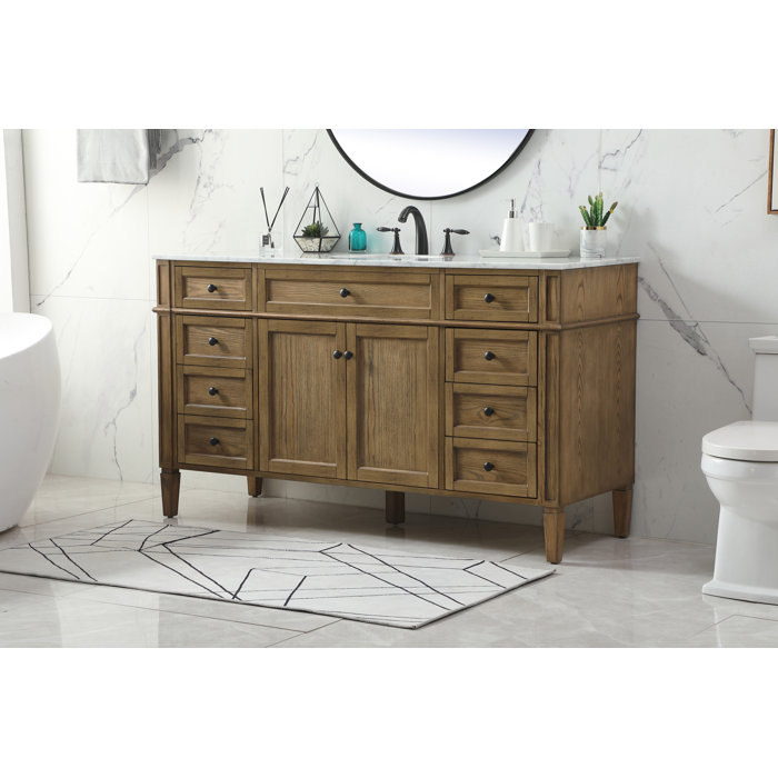 Lark Manor Albalat 60'' Freestanding Single Bathroom Vanity with